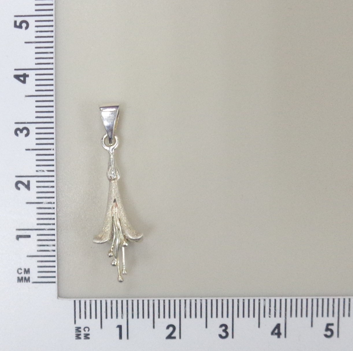 Серебряная подвеска 925 пробы; матирование;